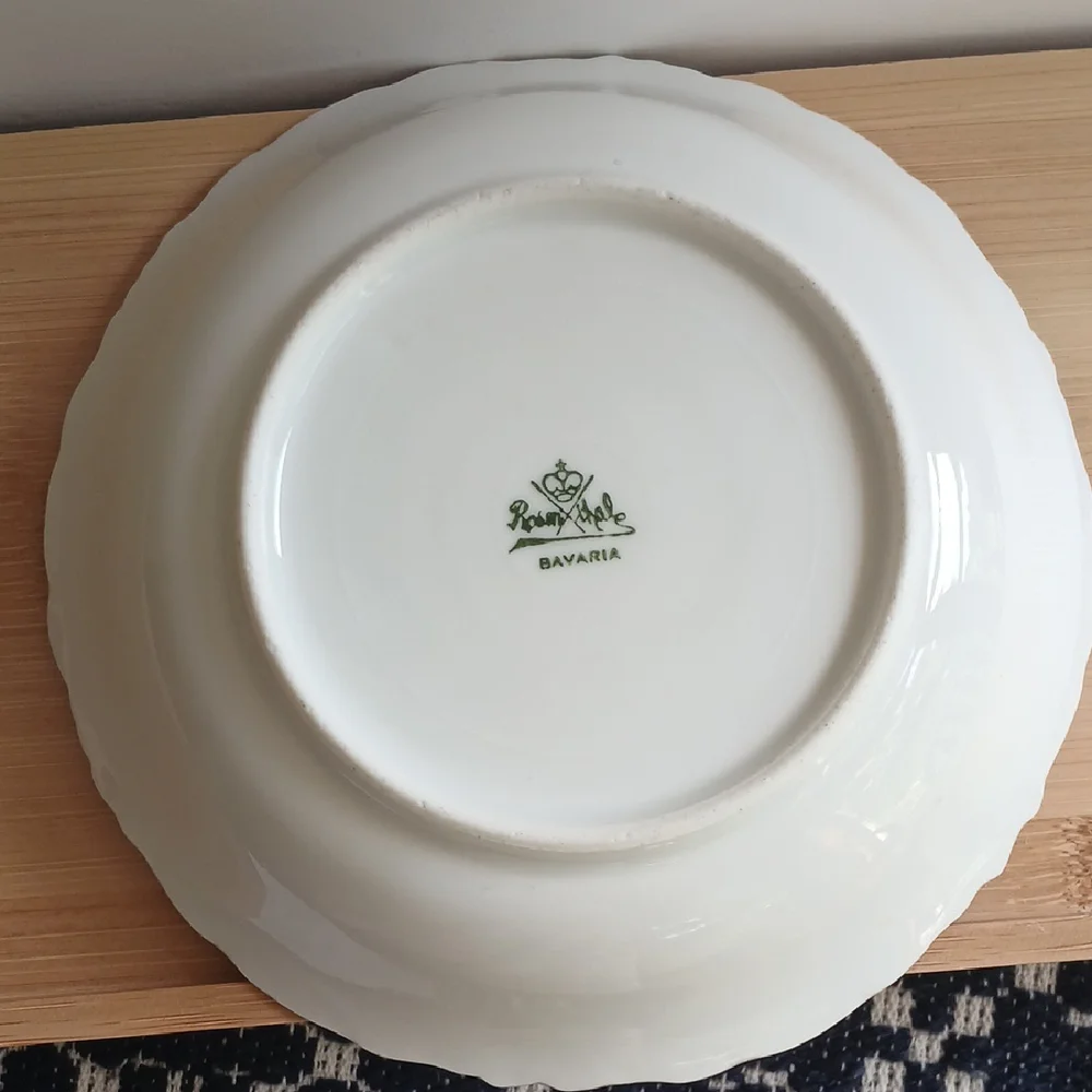 Rosenthal German Porcelain Bavaria Forget-me-nots Bowl 5.5
